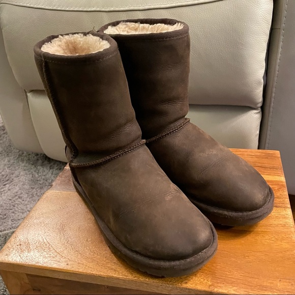 UGG Shoes - Brown leather UGGs